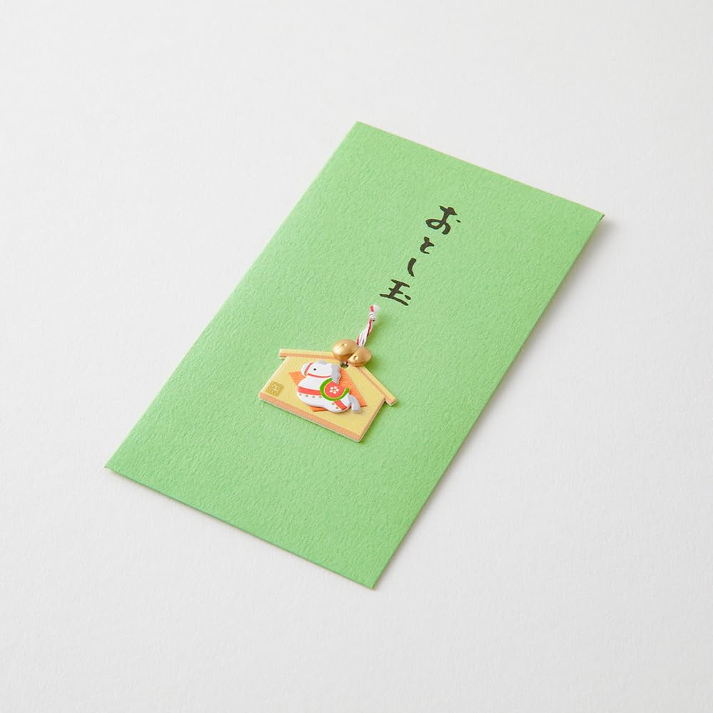 Amazon | ミドリ PC ぽち袋 おとし玉 絵馬柄 午 25690006 | 便せん